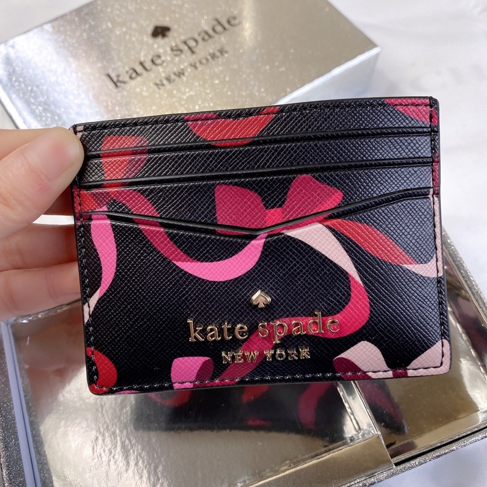 Kate spade staci boxed card holder and key fob - Picture 3 of 7